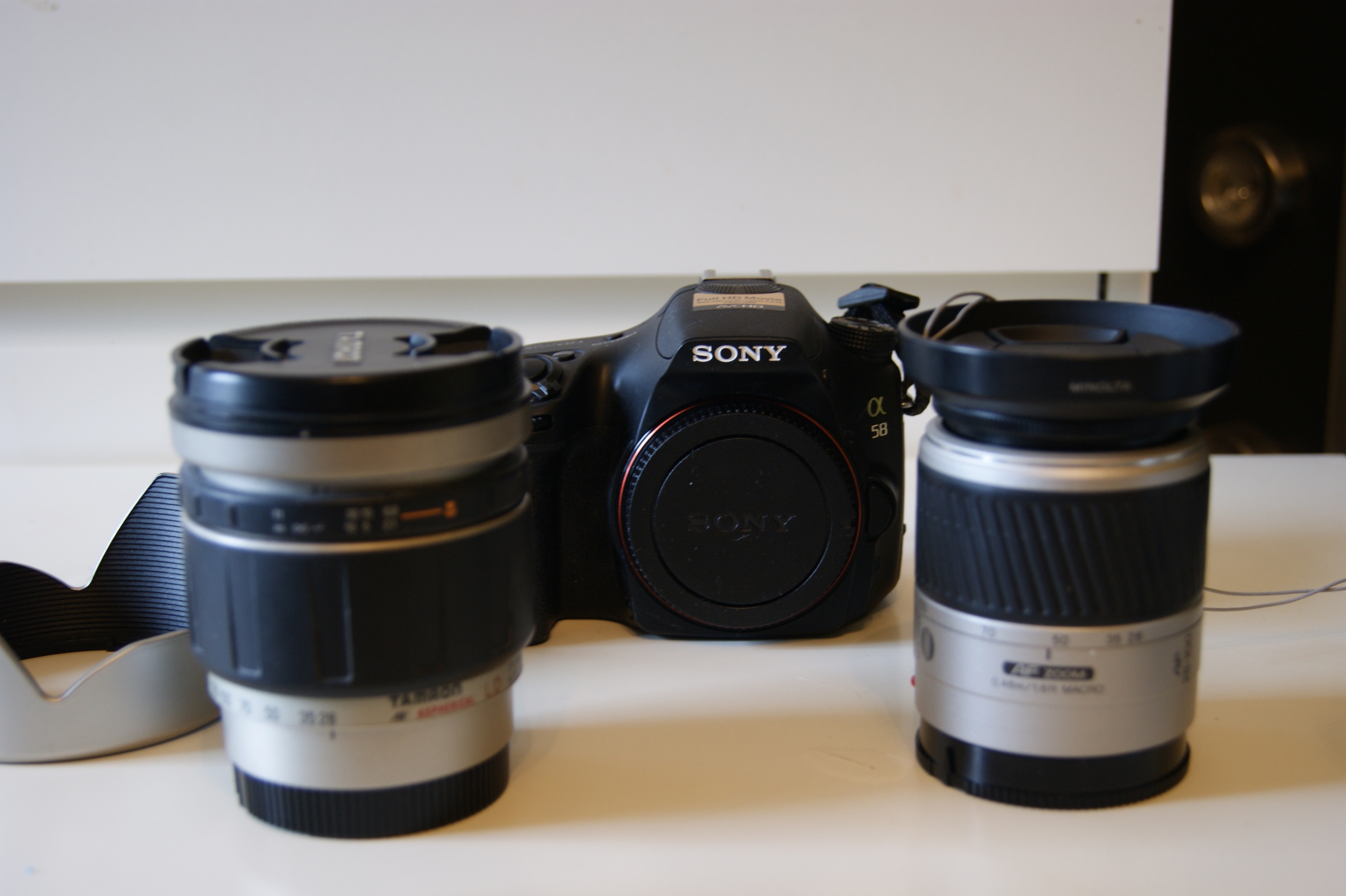 Grundausstattung SONY a58